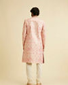 alt message - Manyavar Men Exquisite Pastel Pink Sherwani image number 5