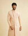 Opulent Gajaree Sherwani Set