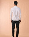Manyavar Men Elegant White Short Kurta