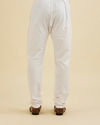 Manyavar Men Cloud White Churidar Pyjama image number 3