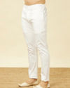 Manyavar Men Light Cream Pants