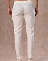 Manyavar Men Elegant Cream Event Pant