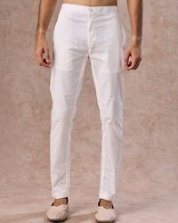 Manyavar Men Cream Charm Pant