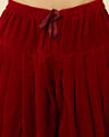 Manyavar Men Scarlet Red Patiala Salwar