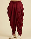 Manyavar Men Maroon Elegance Patiala