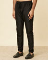 Manyavar Men Black Elegance Pajama