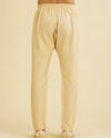Manyavar Men Soft Fawn Pyjama Pants