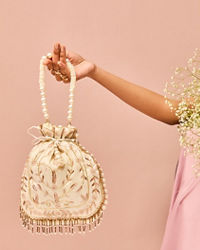 Mohey Women Elegant Cream Bag
