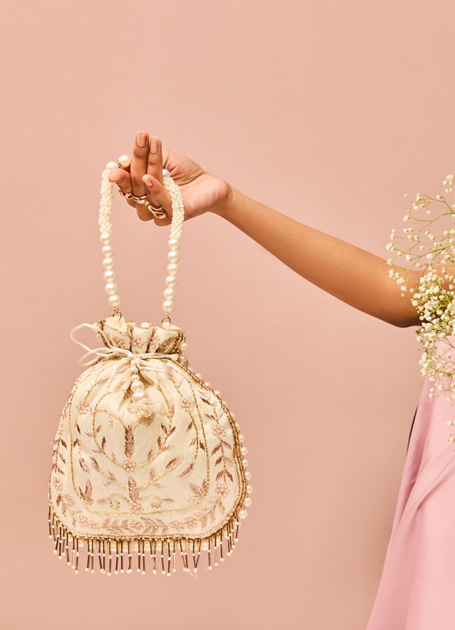 Mohey Women Elegant Cream Bag