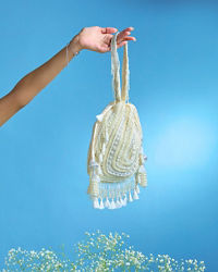 Mohey Women Creamy Dream Potli Bag