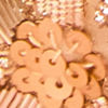 Beige Satin Potli Bag