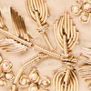Splendid Cream Satin Potli Bag