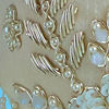 Elegant White Silk Evening Potli Bag