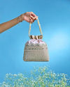 Mohey Women Dusty Pink Elegance Potli Bag