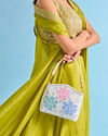 Mohey Women Elegant Cream Potli Bag