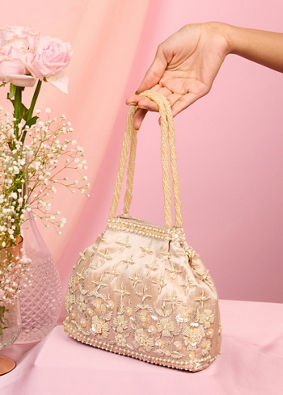 Mohey Women Chic Fawn Art Silk Bag