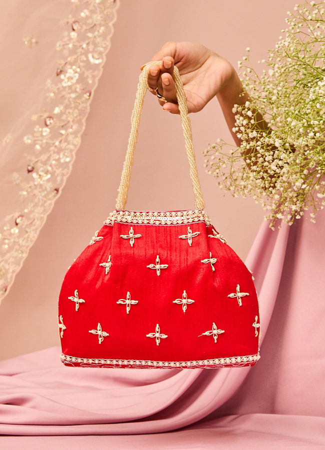 Mohey Women Festive Red Bag