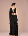 Mohey Women Ethereal Black Indo Western Ensemble