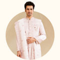 Pink Sherwani