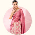 Pink Saree
