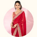 Red Saree