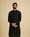 Classic Black Kurta