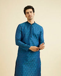 Manyavar Men Feroze Self Design Kurta Set