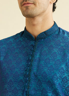 Manyavar Men Feroze Self Design Kurta Set
