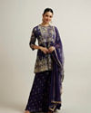 Mohey Women Lavish Purple Festival Sharara Suit
