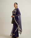 Mohey Women Lavish Purple Festival Sharara Suit