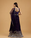 Mohey Women Purple Panache Anarkali Suit