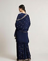 Mohey Women Indigo Delight Palazzo Suit