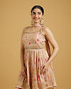 Mohey Women Ethereal Light Pink Stitched Suit image number 1