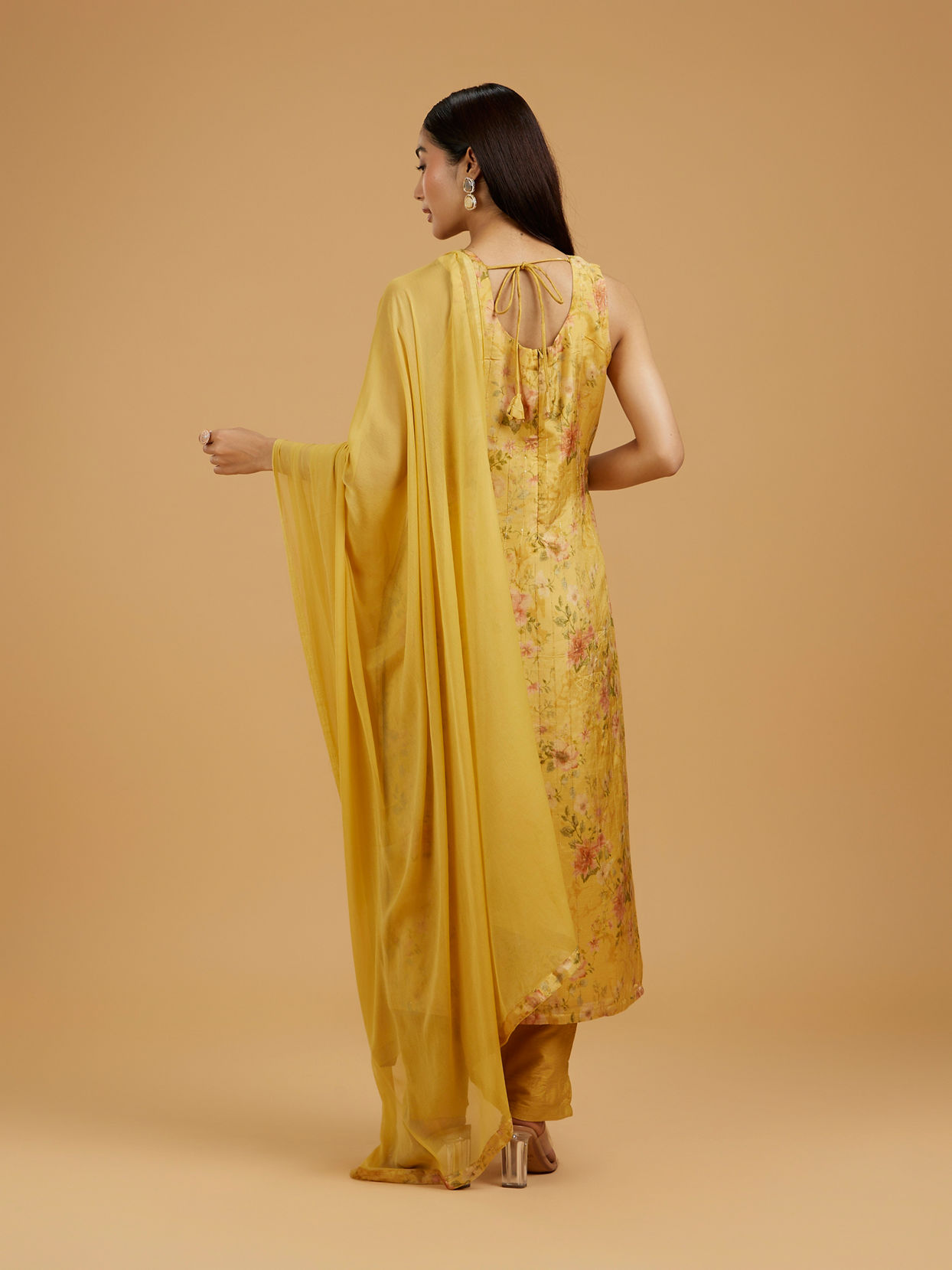 Mohey Women Sunflower Sunset Straight Suit