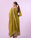 Mohey Women Emerald Elegance Anarkali Suit