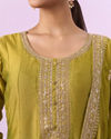 Mohey Women Emerald Elegance Anarkali Suit