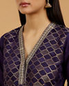 Mohey Women Majestic Purple Straight Suit