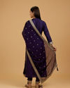 Mohey Women Majestic Purple Straight Suit