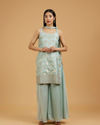 Mohey Women Sea Green Radiant Palazzo Suit