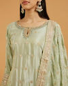 Mohey Women Green Harmonious Palazzo Suit