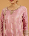 Mohey Women Pink Enchantment Stitched Suit image number 3