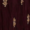 Wine Extravaganza Georgette Palazzo Suit