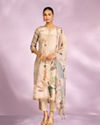 Fawn Colored Mesmerizing Straight Suit