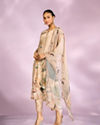 Mohey Women Fawn Colored Mesmerizing Straight Suit