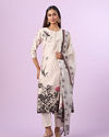 Mohey Women Resplendent Cream Straight Suit