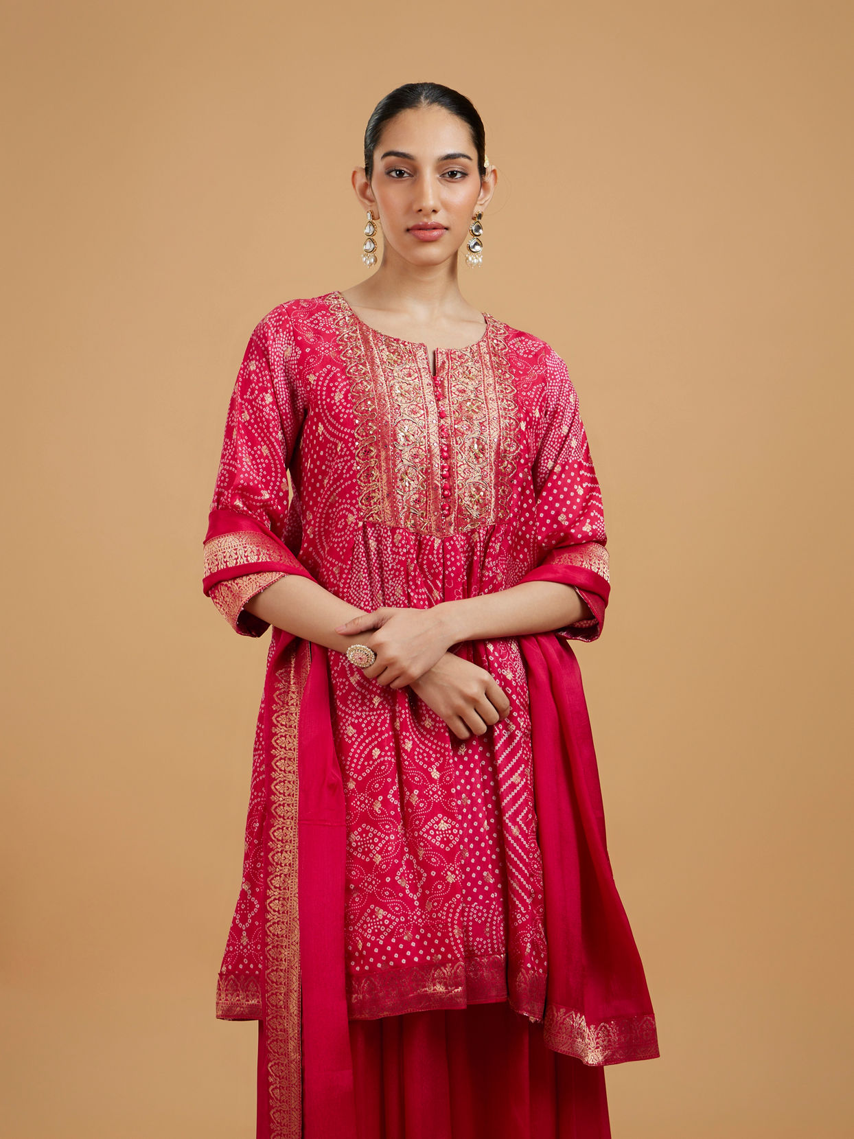 Mohey Women Ravishing Rani Palazzo Suit