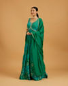 Mohey Women Enchanting Rama Green Stitched Suit image number 2