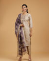 Fawn Elegance Straight Suit
