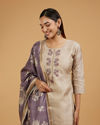 Mohey Women Fawn Elegance Straight Suit