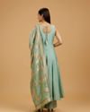 Mohey Women Pista Green Anarkali Suit